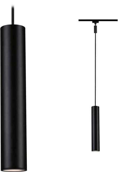 URail Pendelleuchte Catalejo max10W GU10 Schwarz matt 230V 