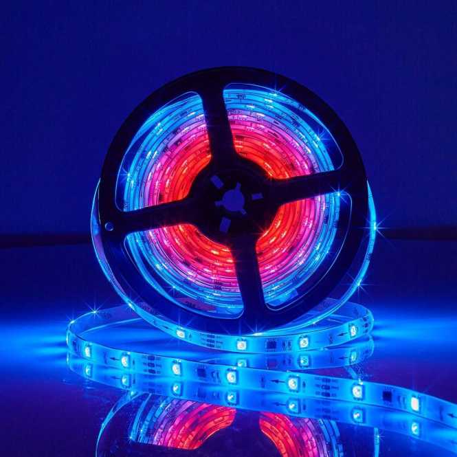 LED Streifen WIFILS51CRGB 5m 24W 2700K 960lm 