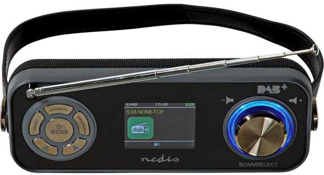 Radio DAB+ FM Digital Bluetooth Wecker Sleep Timer 