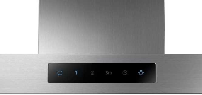 Dunstabzug Wandhaube mit Touch Control 