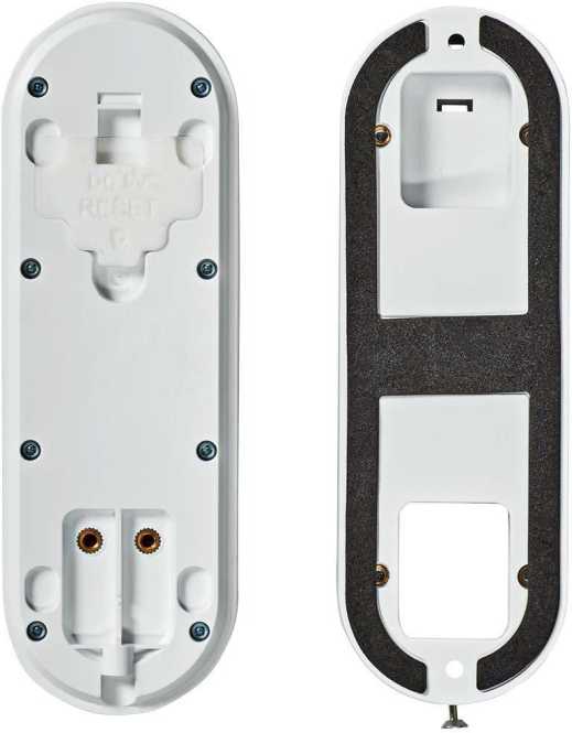 SmartLife Video-Türsprechanlage IP65 mit Bewegungssensor weiß 