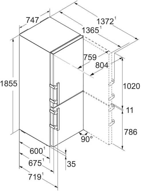 Kühl-Gefrierkombination mit BioFresh und NoFrost CBNsdc 765i Prime 