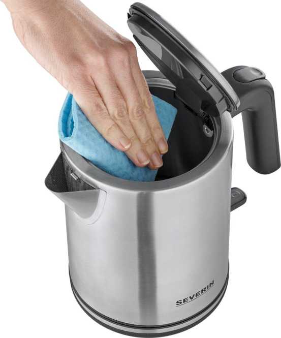 Wasserkocher 1 Liter silber WK 3489 