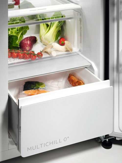 Side by Side Kühl-Gefrierkombinaton 1770 mm 572 L Edelstahl 