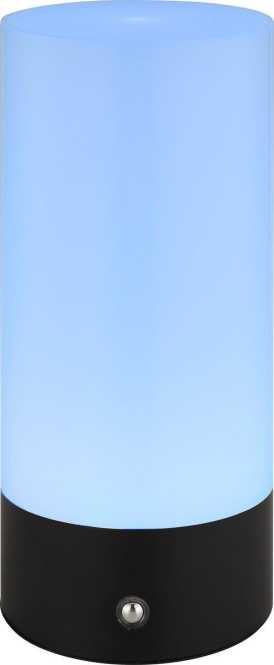 Tischleuchte 1,8W LED RGBW 160lm Lex schwarz +Akku 