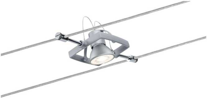 Wire System Set Mac II max. 5x10W GU5,3 Chrom matt 