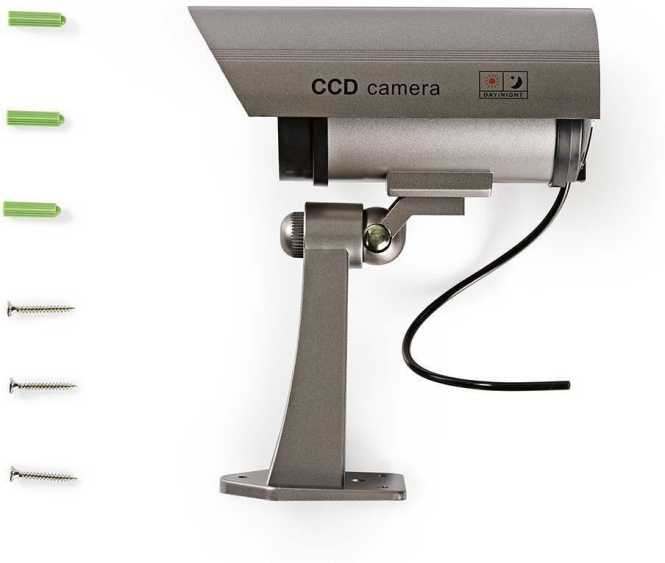 Kamera Attrappe Dummy Ip44 grau 