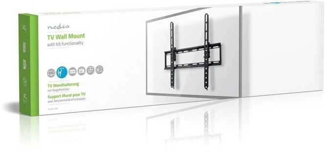 TV-Wandhalterung neigbar 23–55 Zoll TVWM1131BK 