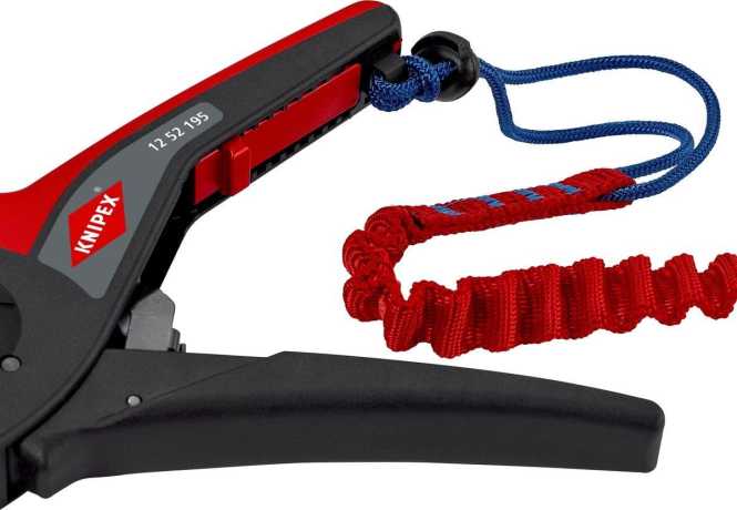 KNIPEX 12 52 195 SB PreciStrip16 Automatische Abisolierzange 195 mm 