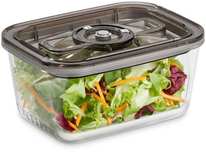 Vakuumbehälter-Set aus Glas mit Kunststoffdeckel VacuBoxx Eco-Set 
