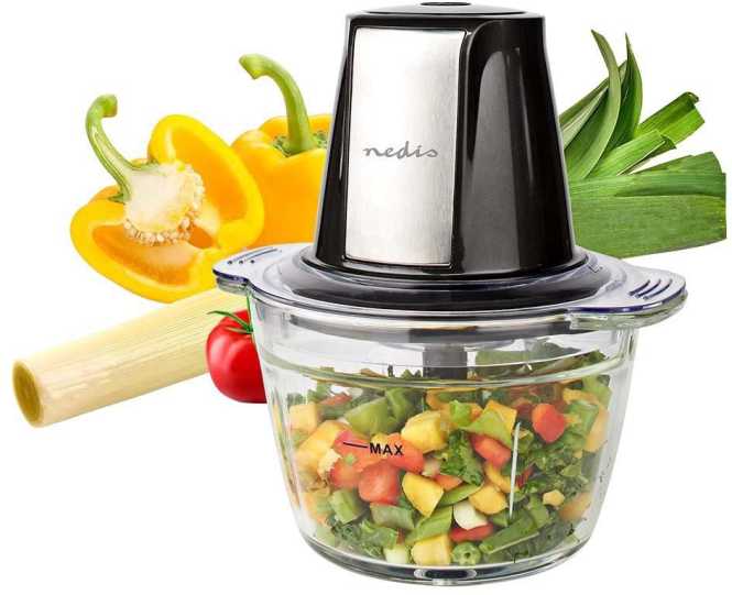 Mini-Häcksler KAMC300CGY schwarz / silber 