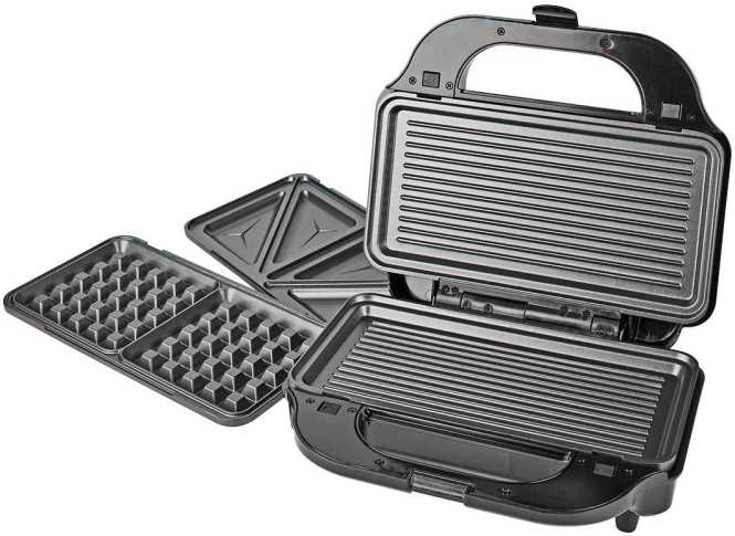 Multifunktionsgrill KAMG120FBK 900 W 280x150 mm 