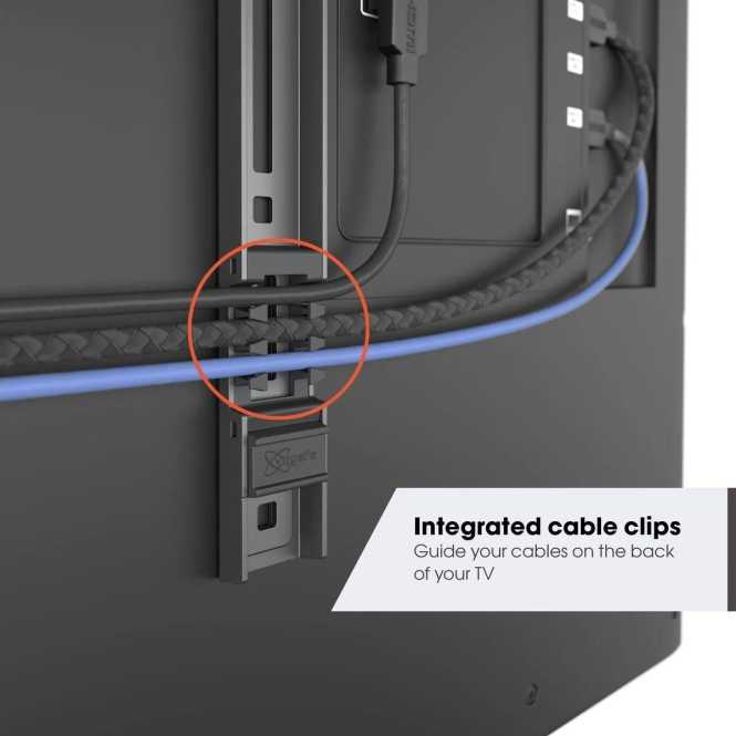 Flache TV-Wandhalterung TVM 5605 Elite 