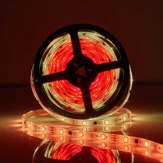 LED Streifen WIFILS51CRGB 5m 24W 2700K 960lm 