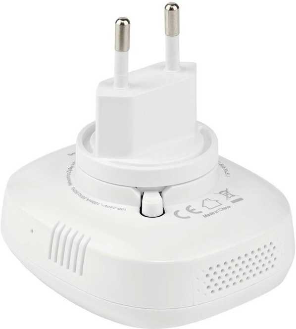 Smartlife Gasdetektro ZBDG11CWT Mit Testtaste 75 dB Weiss 