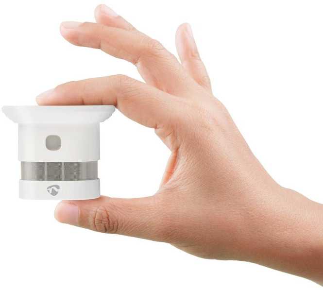 Smartlife Rauchmelder ZBDS10WT Android / iOS 85 dB weiß 