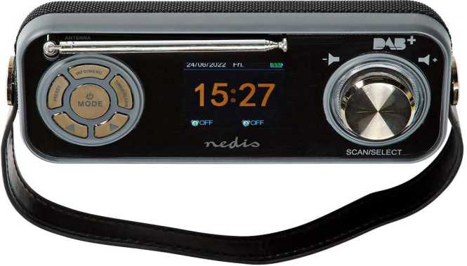 Radio DAB+ FM Digital Bluetooth Wecker Sleep Timer 