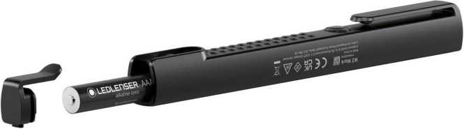Stift- und Prüfleuchte W2 mit zwei AAA-Batterien 