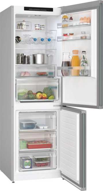 Kühl- und Gefrierkombination iQ300 Freistehend KG36N2LCF 