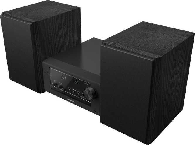Mikro-Stereoanlage Bluetooth DAB+ USB CD 80 W schwarz 