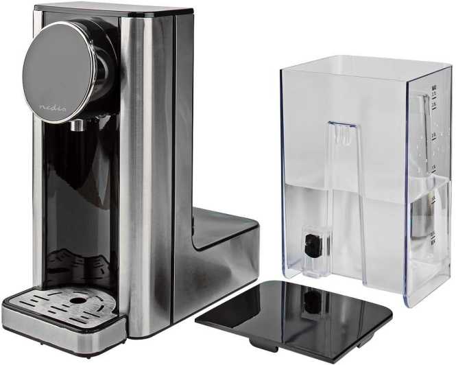 Heißwasserspender 2,7 Liter 2600W Aluminium / schwarz 