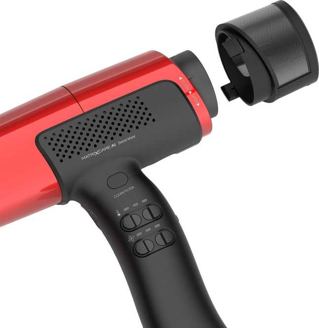 Haartrockner MatrixCare AI Metallic Red 2000W 