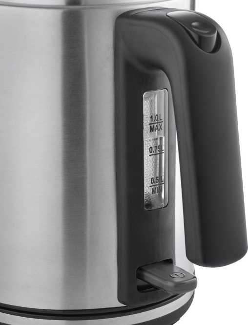Wasserkocher 1 Liter silber WK 3489 