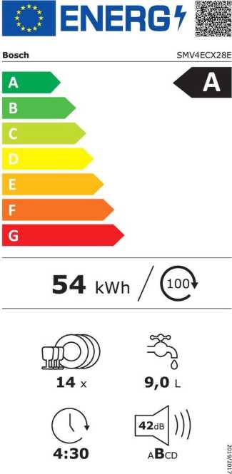 Geschirrspüler vollintegirert 60 cm Serie 4 