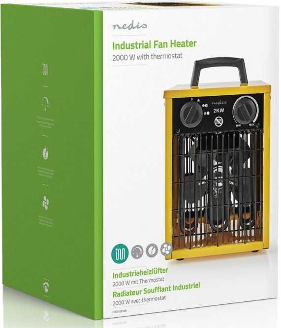 Industrieheizlüfter tragbar mit Kaltstufe HTIF10FYW 