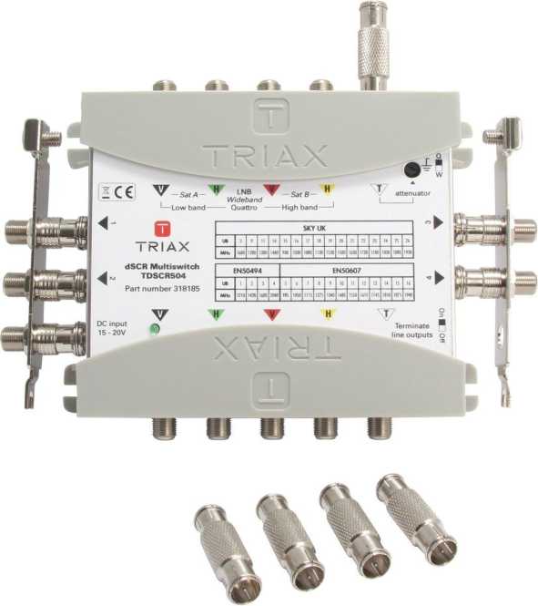SCR/dSCR Unicable Multischalter TdSCR 504 