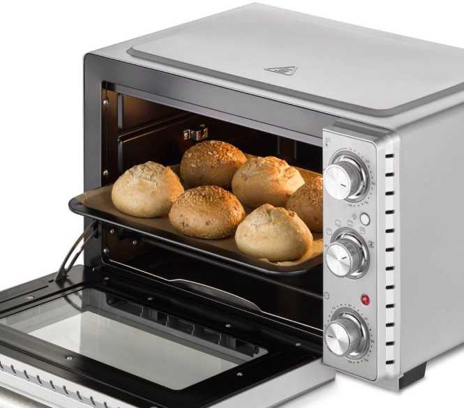 Mini-Backofen freistehend TO 26 SilverStyle 