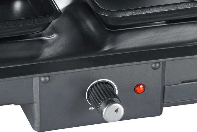 Raclette-Grill mit Naturgrillstein und Grillplatte RG 2373 