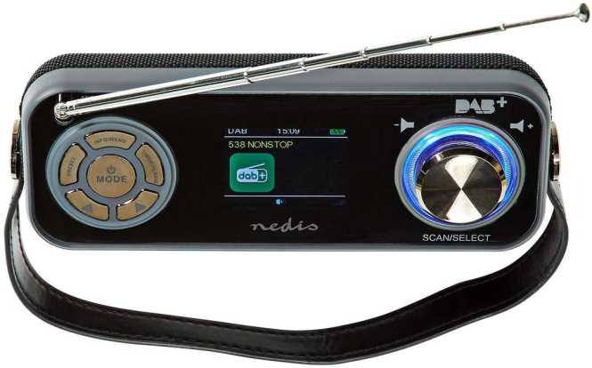 Radio DAB+ FM Digital Bluetooth Wecker Sleep Timer 
