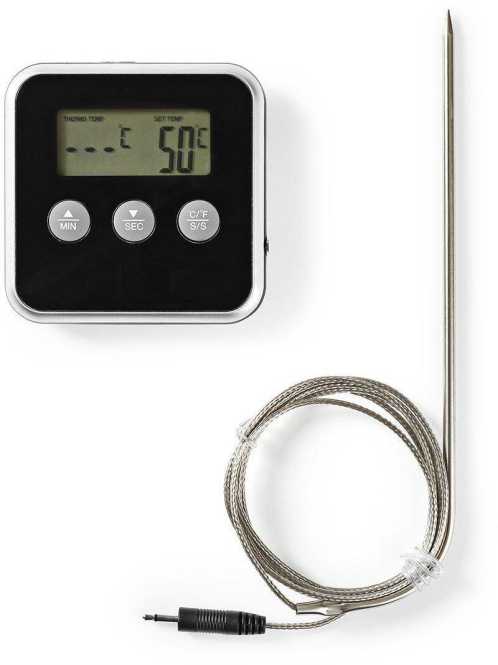 Fleischthermometer Digitalanzeige KATH105BK Batteriebetrieben 