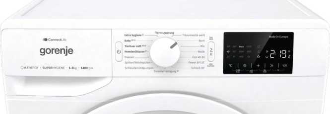 Waschmaschine 1400 U/min 8 kg G400 