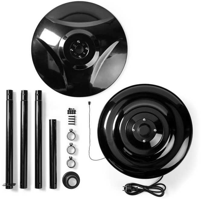 Terrassen- Heizstrahler mit Stativ 1500 W IP34 