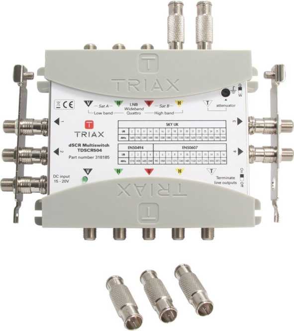 SCR/dSCR Unicable Multischalter TdSCR 504 