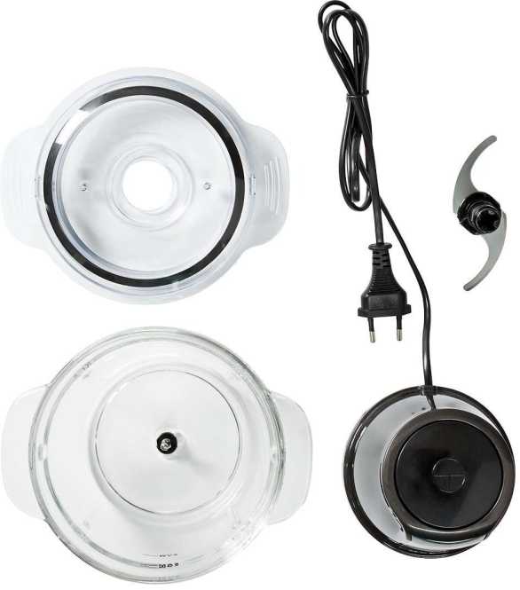 Mini-Häcksler KAMC300CGY schwarz / silber 