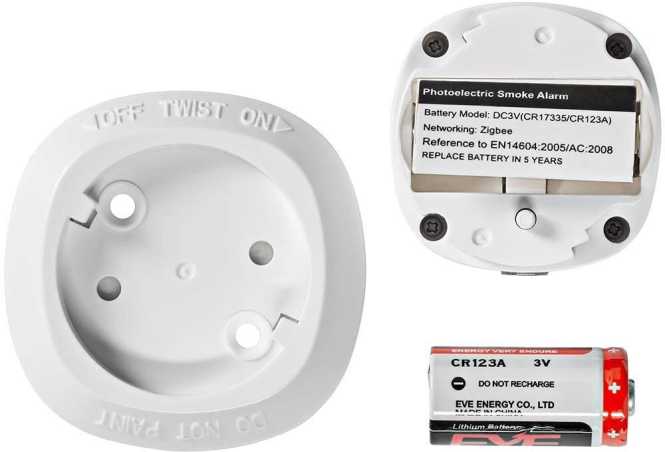 Smartlife Rauchmelder ZBDS10WT Android / iOS 85 dB weiß 