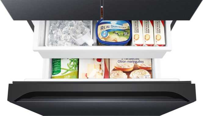 French Door 495 L Premium Black Steel 