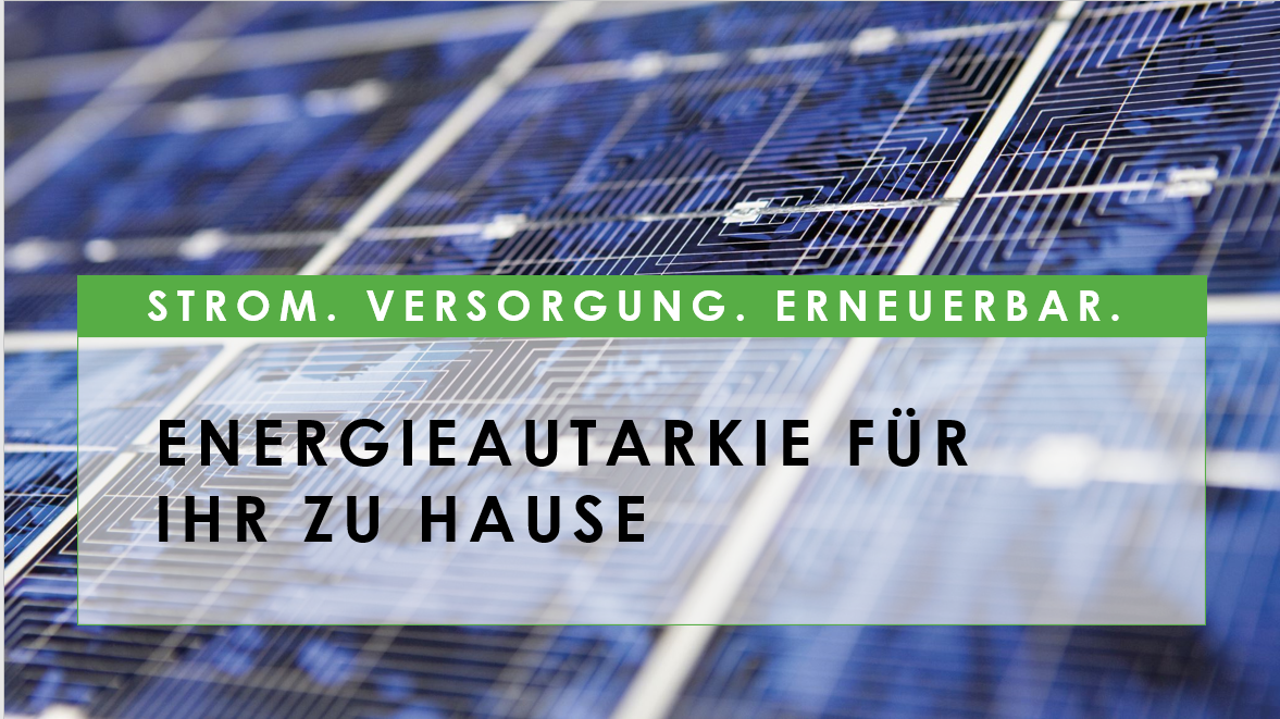 Erneuerbare Energie von Krammer Elektrotechnik